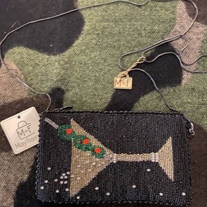 Mary Frances martini crossbody never worn